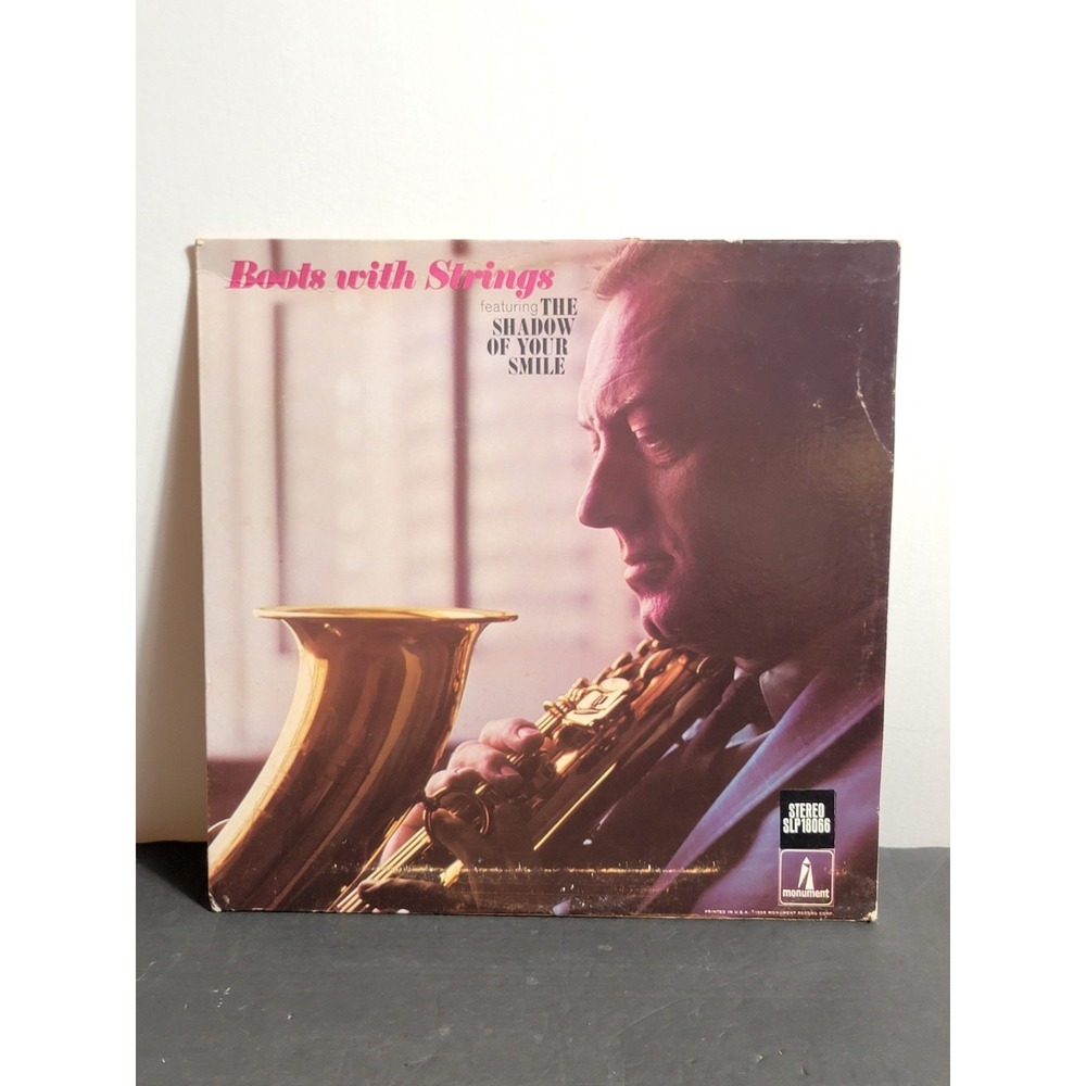 Boots Randolph- Boots with Strings 1966 Vinyl Record Album Monument Records